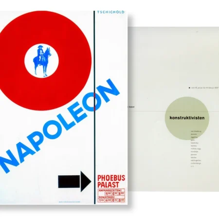 Image regroupant deux affiches de Jan Tschichold