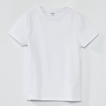 T-shirt blanc basique