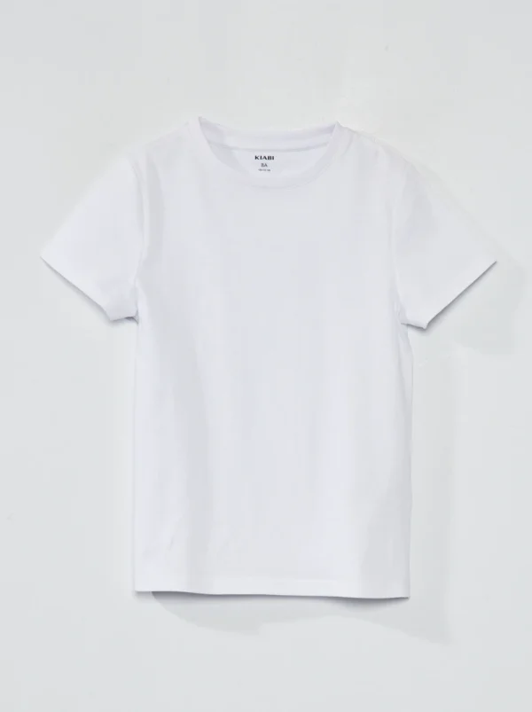T-shirt blanc basique